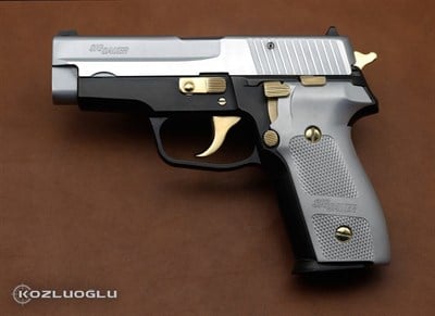 SigSauer P228 Titanyum Siyah Krom Kaplama