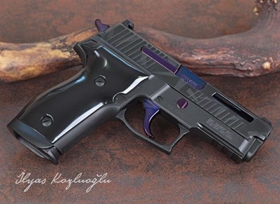 SıgSauer P229 Mermi Delikli Özel Modifiye & Özel Kaplama