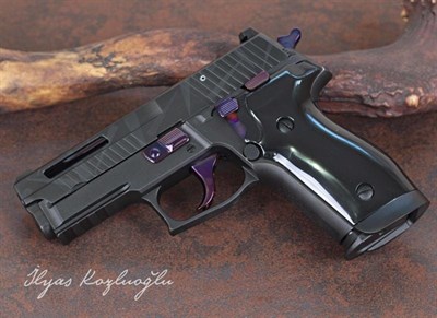 SıgSauer P229 Mermi Delikli Özel Modifiye & Özel Kaplama