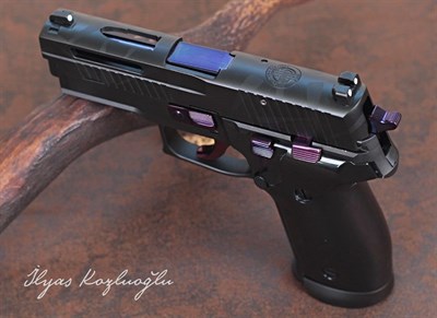 SıgSauer P229 Mermi Delikli Özel Modifiye & Özel Kaplama