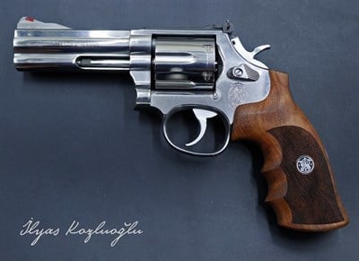 Smith Wesson 357 Paslanmaz Çelik Kaplama