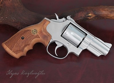 Smith&Wesson 3.57 Beyaz Krom Kaplama