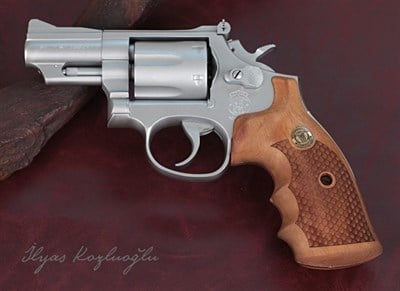 Smith&Wesson 3.57 Beyaz Krom Kaplama