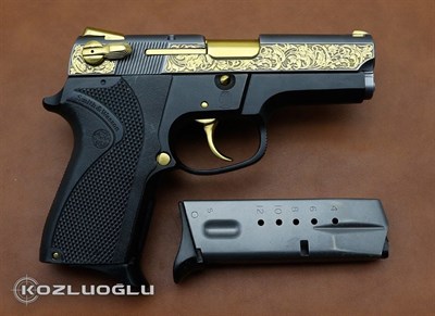 Smith&Wesson 6906  Gravür & Titanyum Kaplama