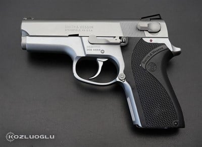 Smith&Wesson 6906 Beyaz Krom Kaplama