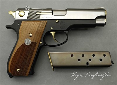Smith&Wesson MOD39 Titanyum Siyah Kaplama