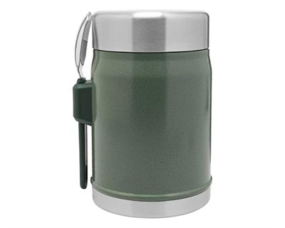 Stanley Klasik Paslanmaz Çelik Yemek Termosu Kaşıklı 0,40 LT Yeşil