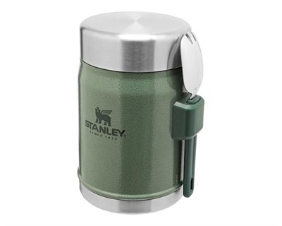 Stanley Klasik Paslanmaz Çelik Yemek Termosu Kaşıklı 0,40 LT Yeşil