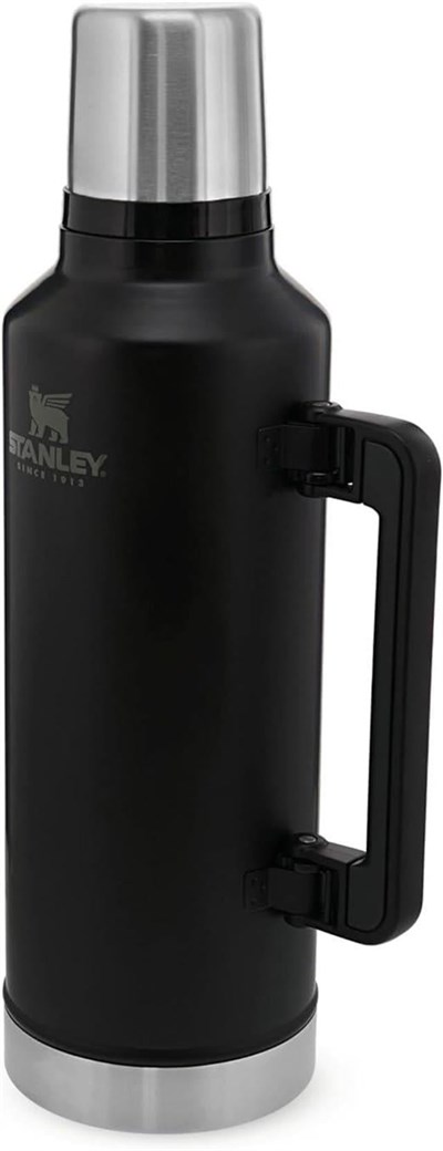 Stanley Klasik Vakumlu 2.3 Litre Çelik Termos - Siyah