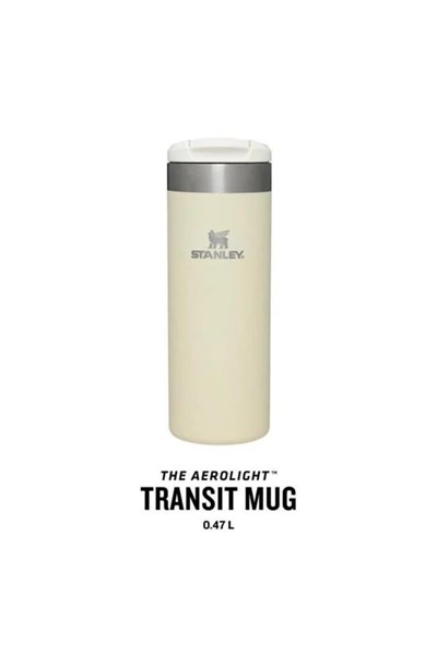 Stanley The Aerolight Transit Mug 0.47 L Krem Termos