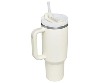Stanley The Flowstate Quencher H2.O Tumbler 1.18 L Krem Renk  Termos
