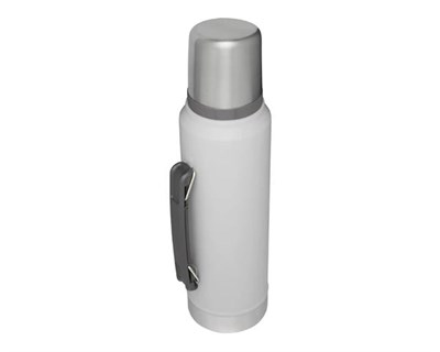 Stanley The Quıck-Flıp Water Bottle Paslanmaz Çelik Termos 1 Lt Beyaz