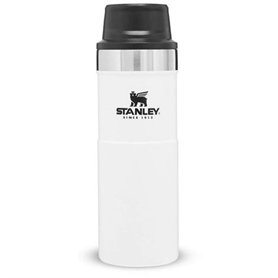 Stanley TriggerAction Travel Mug .47L / 16oz Matte Beyaz