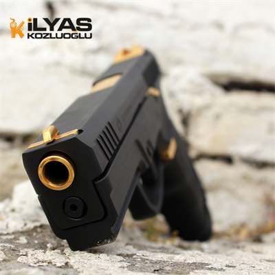 Steyr L9-A1 Mat Siyah Kaplama & Sarı Parça