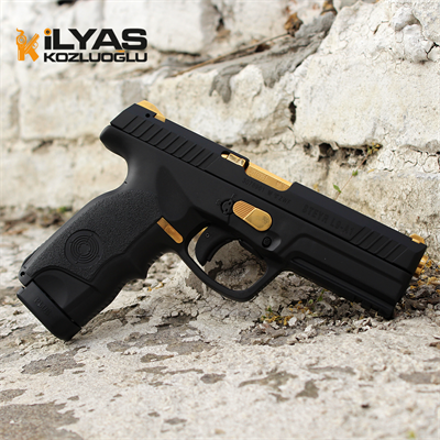 Steyr L9-A1 Mat Siyah Kaplama & Sarı Parça