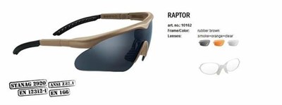 Swisseye Raptor Balistik Taktikal Gözlük