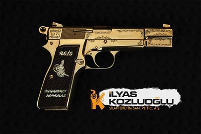 Tisaş ZIG 14 - Sade Gravür Çalışması- Parlak Sarı Titanyum Kaplama