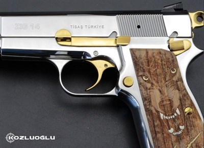 Tisaş ZIG14 Parlak Beyaz Krom Kaplama