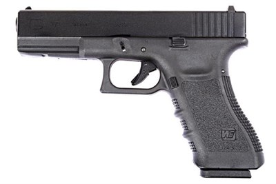 WE G17 GLOCK 17 GEN3 Black GBB Airsoft Tabanca