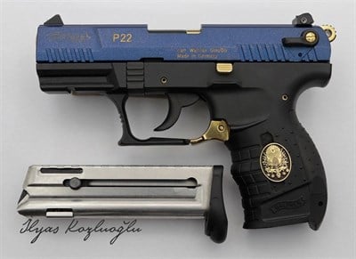 Walther P22 Mavi Kaplama