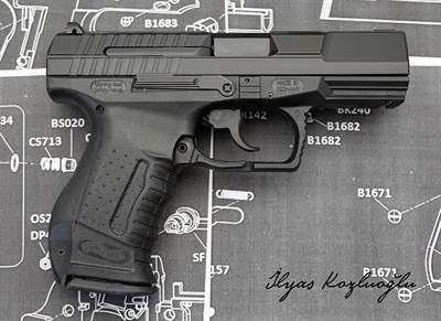 Walther P99 Siyah Krom Kaplama