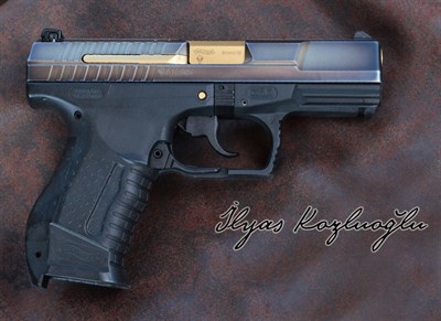 Walther P99 Yanık Füme Titanyum Kaplama