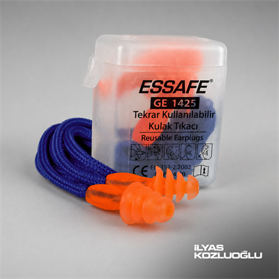 ESSAFE GE 1425 Tekrar Kullanılabilir Kulak Tıkacı
