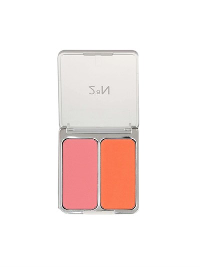 04 Hot Living Coral ( Yüksek Pigmentli & Doğal Bitişli Uzun Süre Kalıcı İkili Toz Allık) 4.5gr