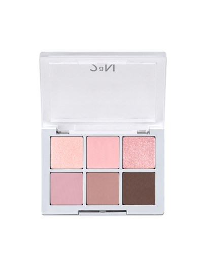 Better Me Eye Palette - 03 Misty (Mat Simli ve Işıltılı Renklerden Oluşan 6'lı Far Paleti) 5gr