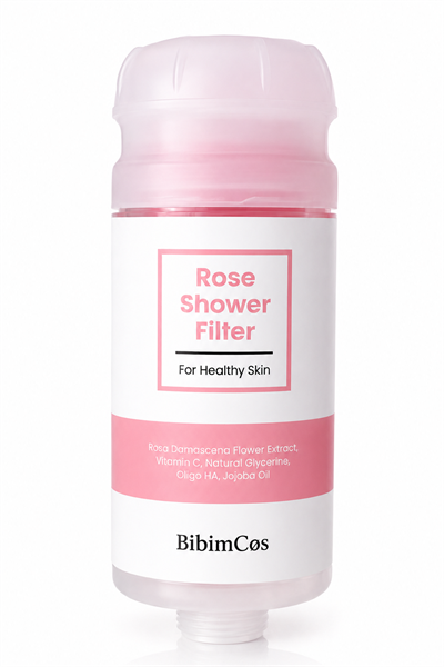 Bibimcos Rose Shower Filter (Gül Özlü Duş Filtresi)