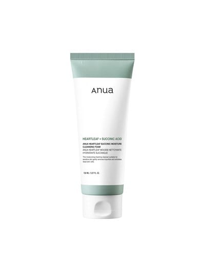 Heartleaf Succinic Moisture Cleansing Foam Gözenek Akne Karşıtı Köpük Temizleyici 150ml