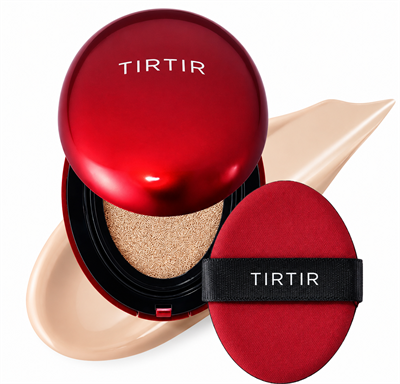 Mask Fit Red Cushion Mini 17C Porcelain (72 Saat Kalıcı Kusursuz Kapatıcı Saten Bitişli Cushion Fondöten) 4,5gr