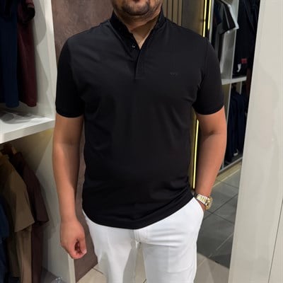 Dry Touch Polo Yaka T-shirt | Siyah