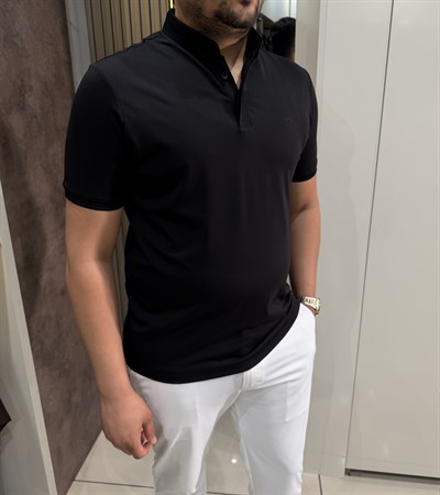 Dry Touch Polo Yaka T-shirt | Siyah