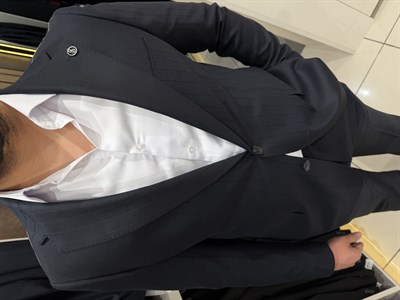 İki Düğmeli Comfort Fit Takım Elbise | Lacivert