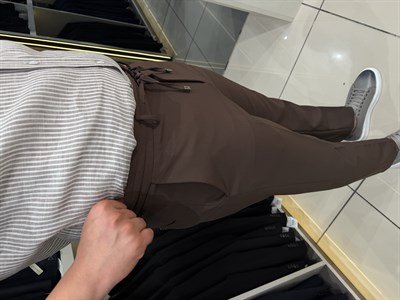 Jogger Likralı Pantolon | Kahve