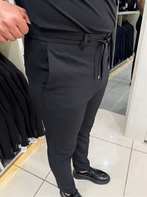 Jogger Likralı Pantolon | Siyah