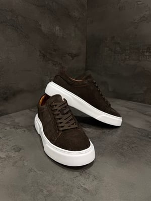 Süet Sneaker | Acı Kahve