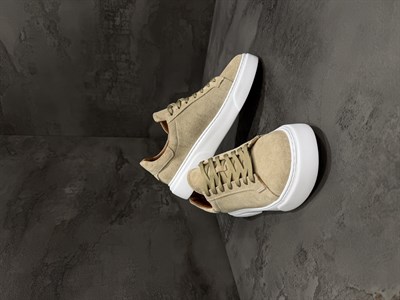 Süet Sneaker | Bej