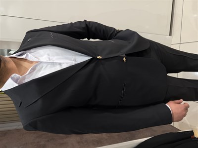 Veltro Gold Metal Düğme Takım | Siyah