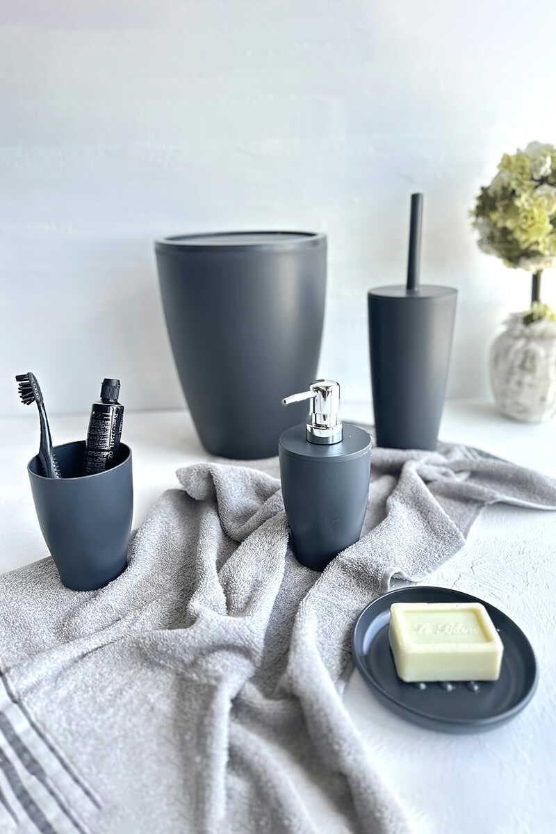 ANS PURE BANYO SETİ 5Lİ-GRİ M-SAS14-07