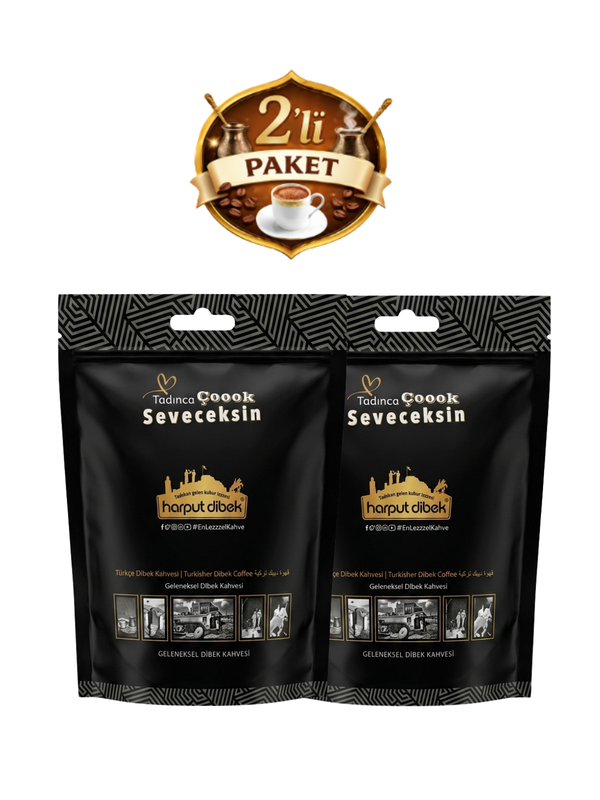 HDK HARPUT DİBEK KAHVESİ 2'Lİ 125 GR