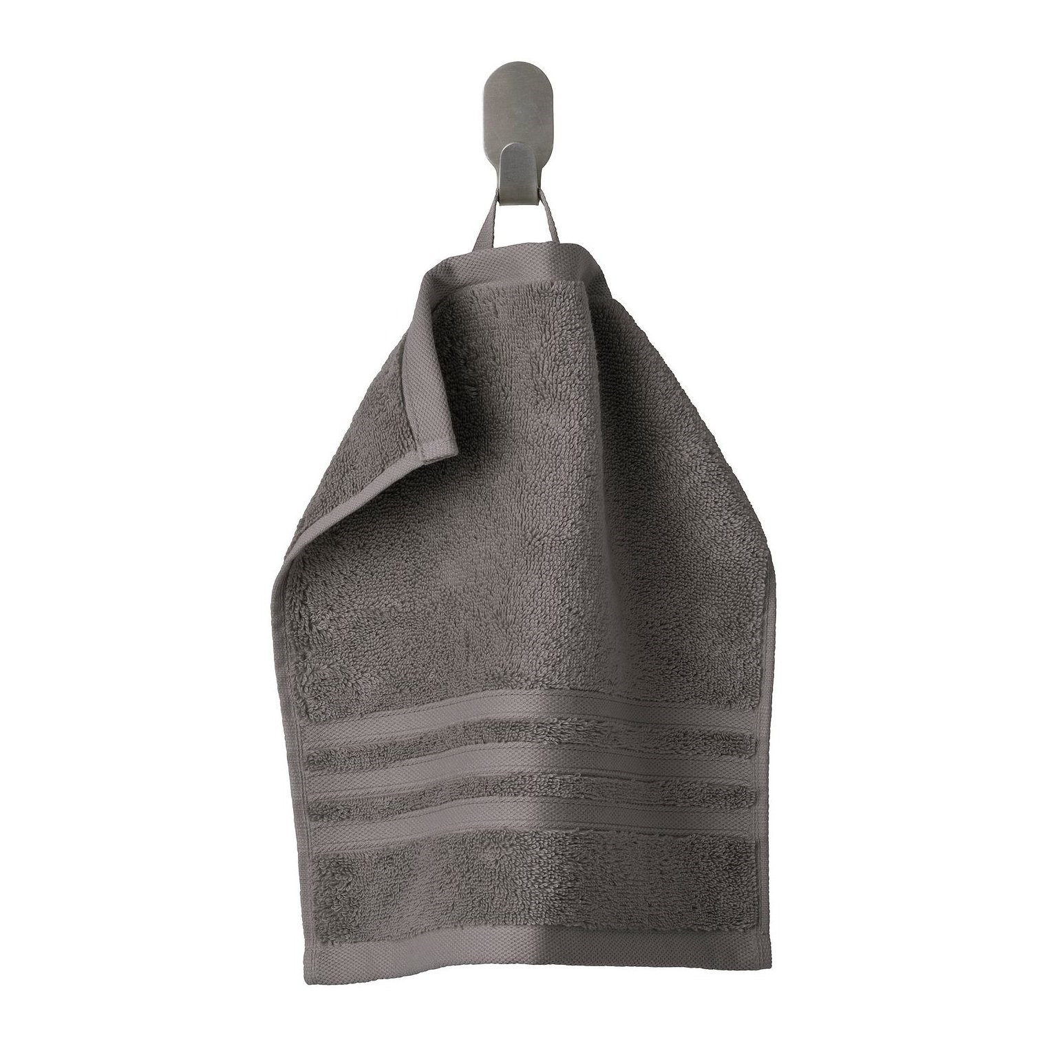 IKE BROKGLIM EL HAVLUSU GRİ 30X30 CM 70612025