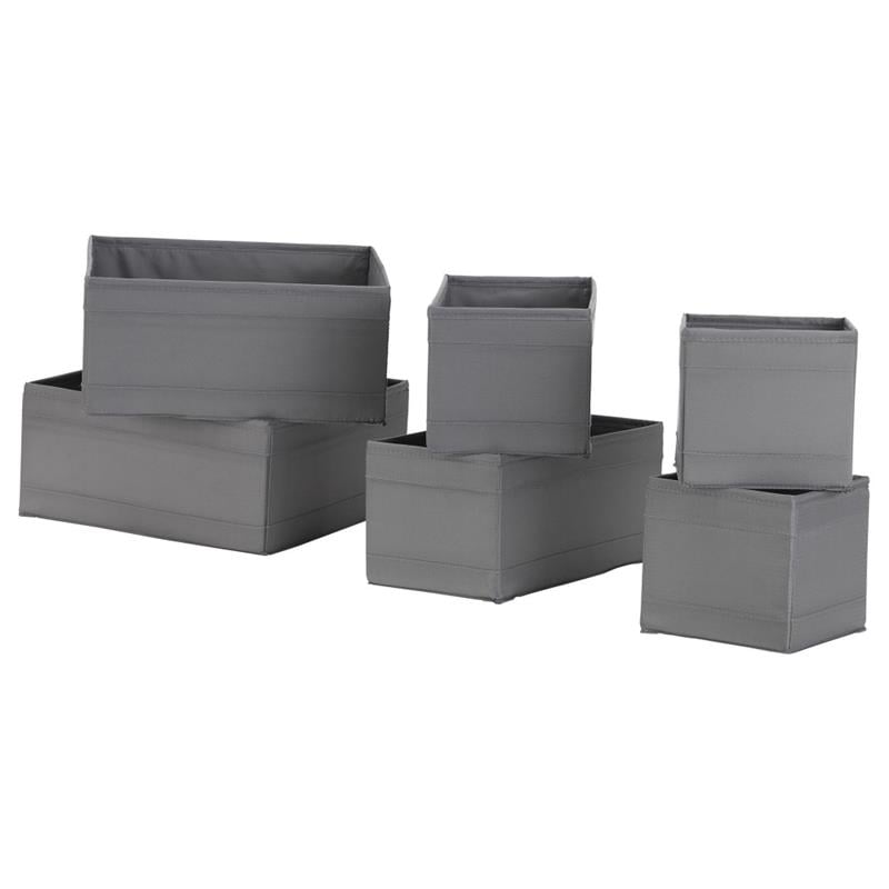 IKE SKUBB KUTU SETİ KOYU GRİ  6 PARÇA 40399998
