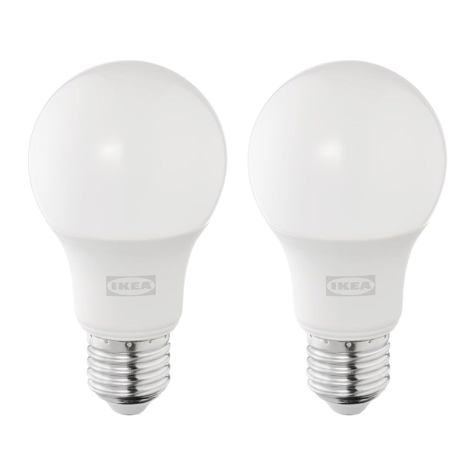 IKE SOLHETTALED AMPUL E27 IŞIK RENGİ SICAK BEYAZ (2700 KELVİN) 470 LM 2 ADET 50591482