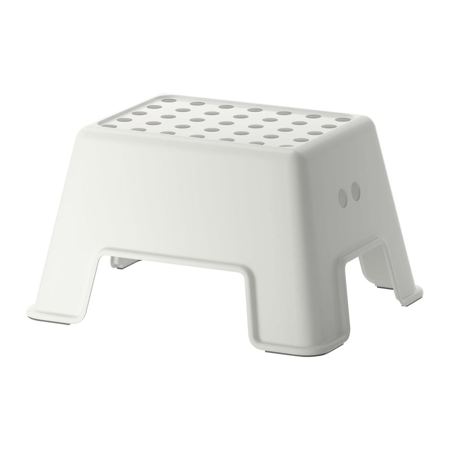 Ikea Bolmen Tabure Beyaz 44x35x25 Cm 70574429