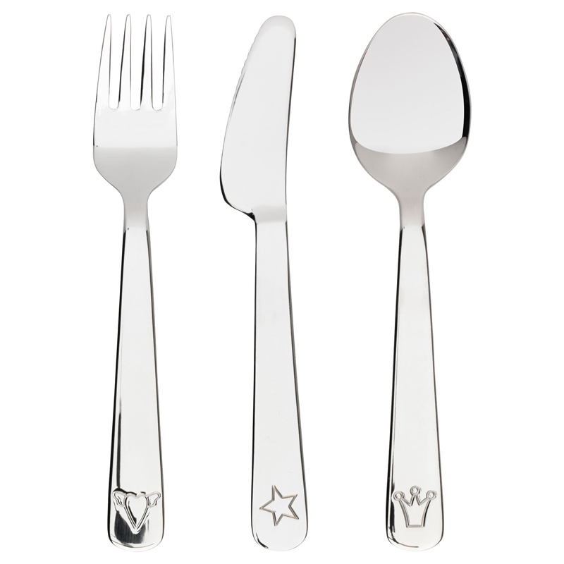 Ikea Fabler 3 Parça Çatal Kaşık Bıçak Seti Çelik 60137571