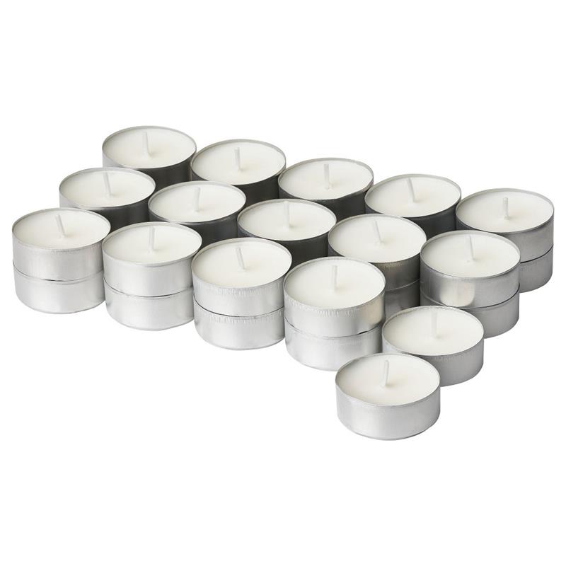 Ikea Jamlık Kokulu Tealight Mum Açık Bej Vanilya 10502162