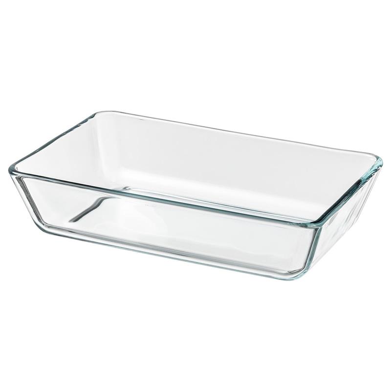 Ikea Mıxtur Fırın-Servis Kabı Saydam Cam 27X18 Cm 60058762