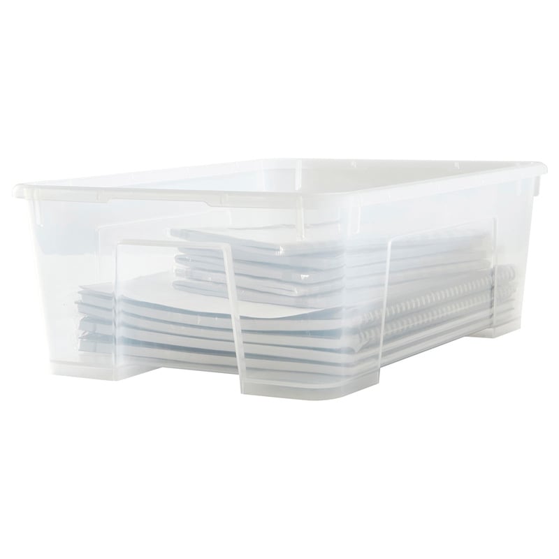 Ikea Samla Şeffaf Saklama Kabı 11 lt 40102978